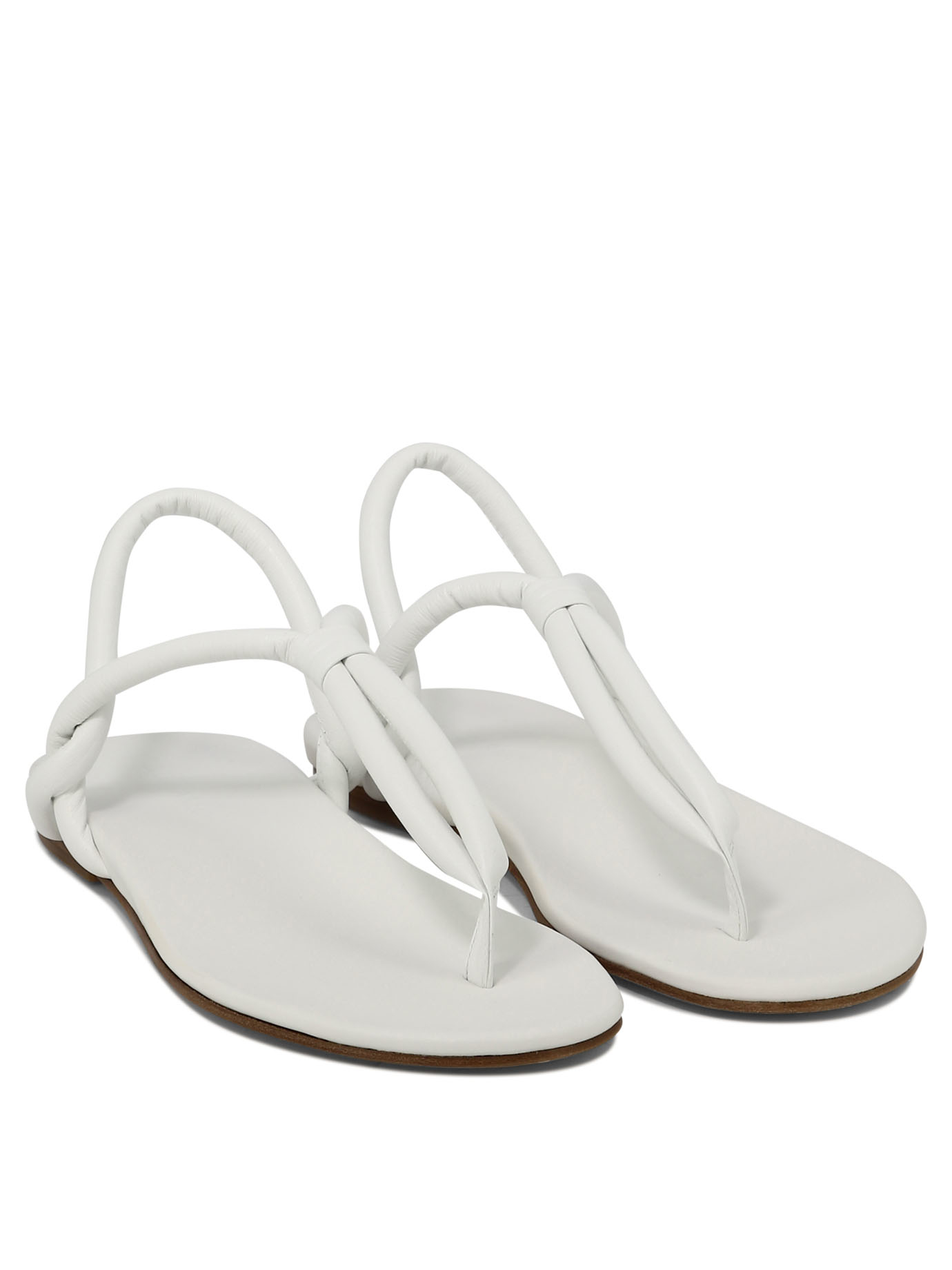 DEL CARLO White Dytt sandals